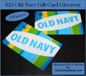 $25 Old Navy Gift Card Giveaway (2)