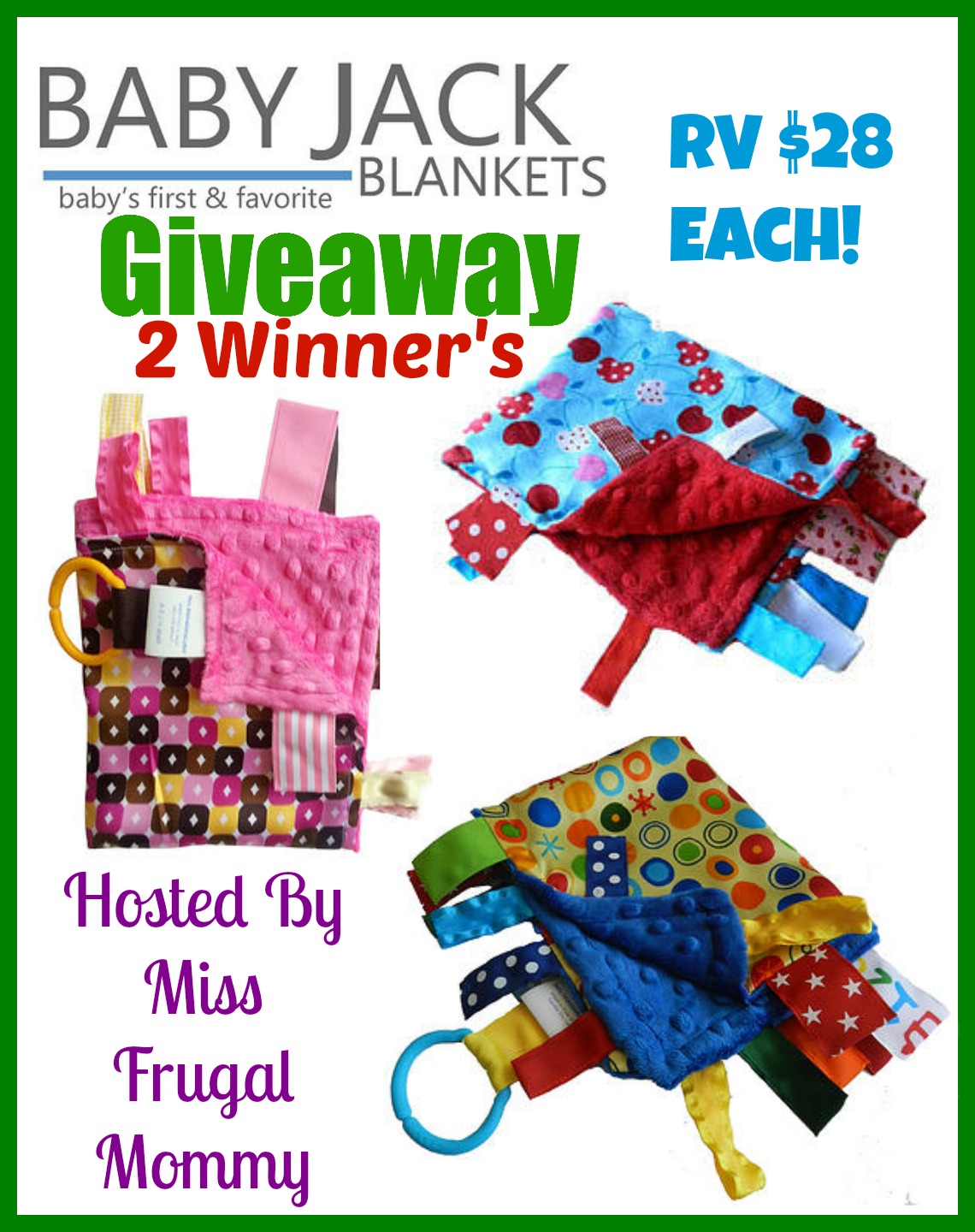 Baby Jack Blankets Giveaway (2 Winners)