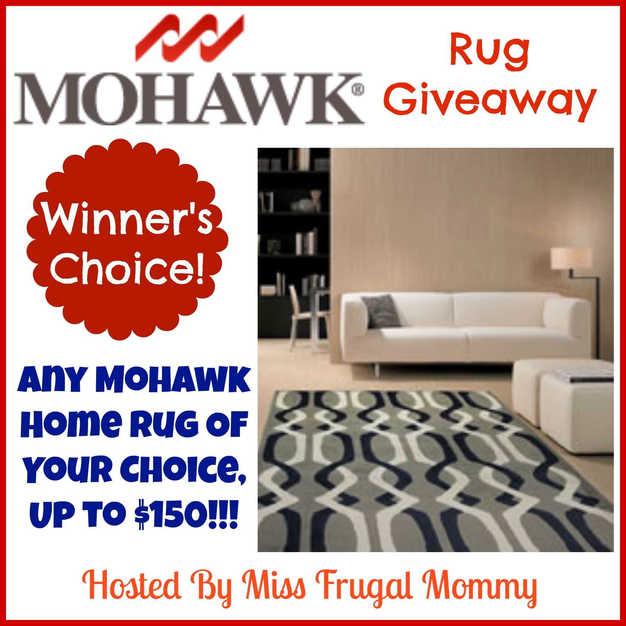 Mohawk Rug Giveaway