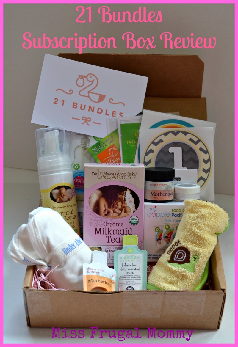 21 Bundles Subscription Box Review (Getting Ready For Baby Gift Guide)