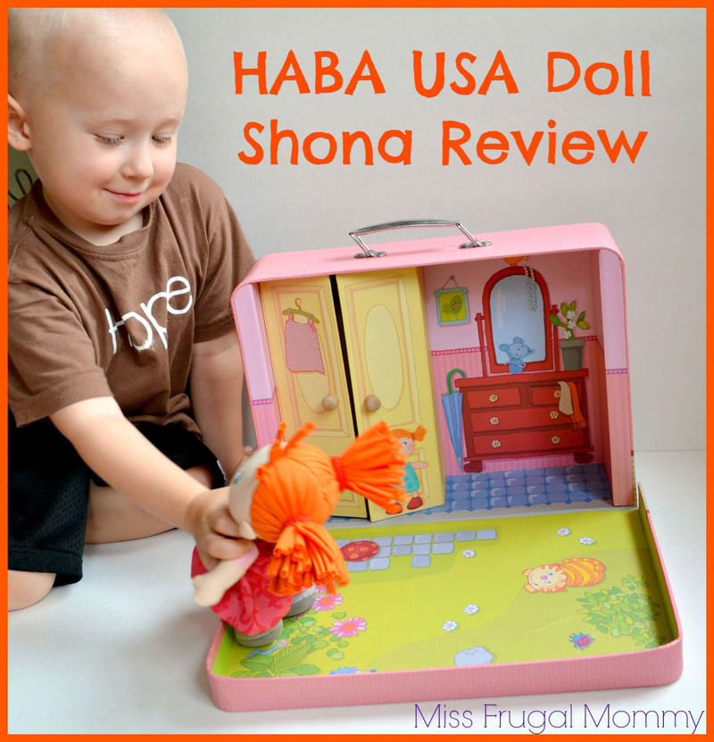 The Importance of Letting Boys Play With Dolls: HABA USA Doll Shona Review