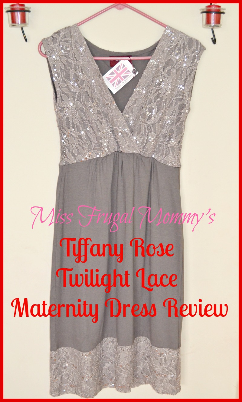 Tiffany Rose Twilight Lace  Maternity Dress Review