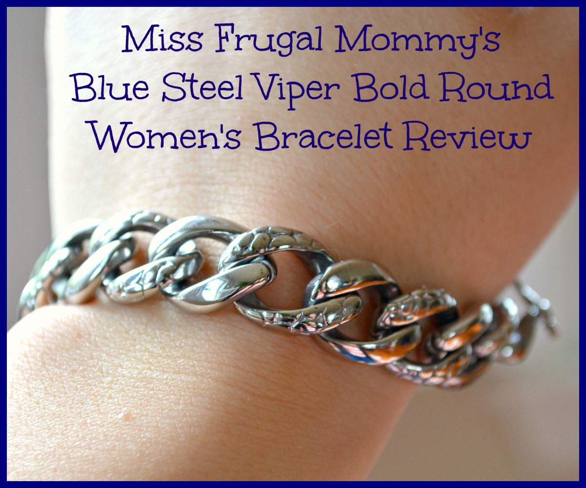 Blue Steel Viper Bold Round Women's Bracelet Review