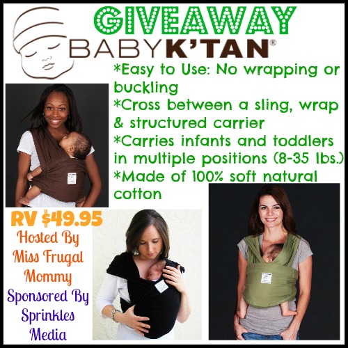 Baby K'Tan Carrier Giveaway