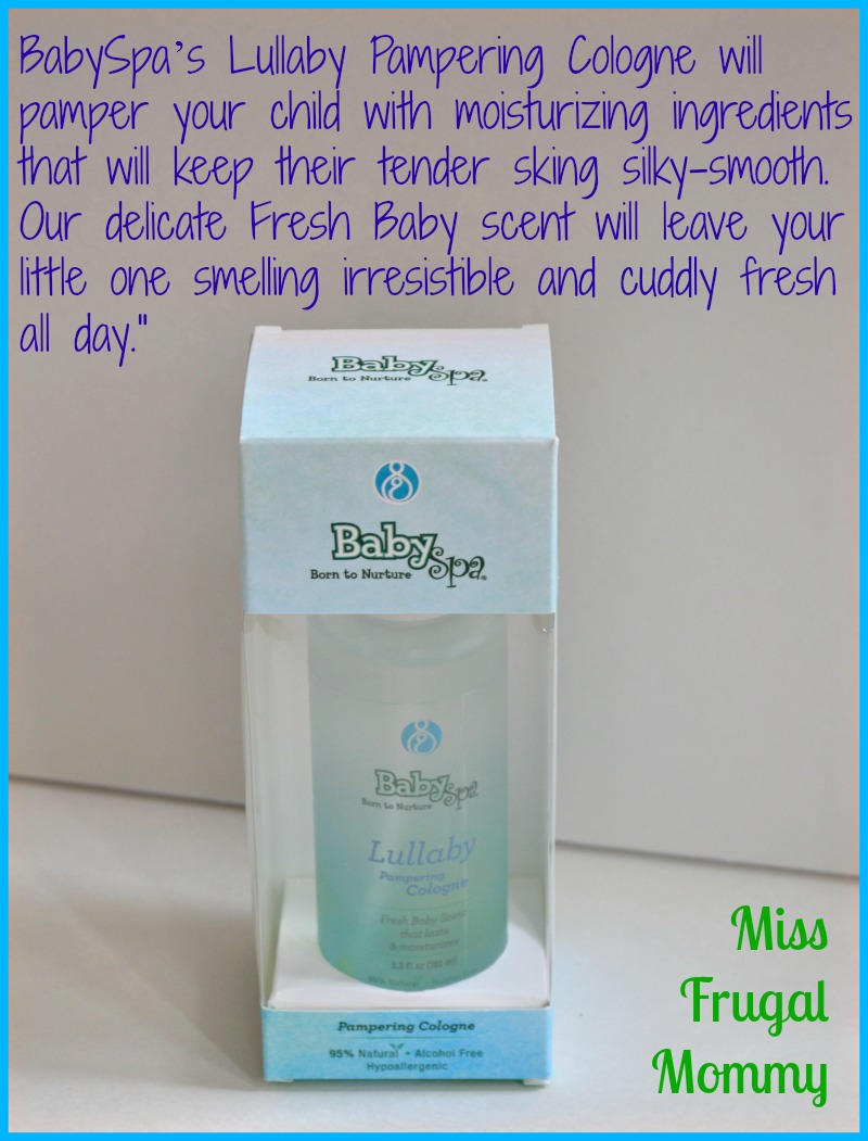 BabySpa USA Lullaby Pampering Cologne Review