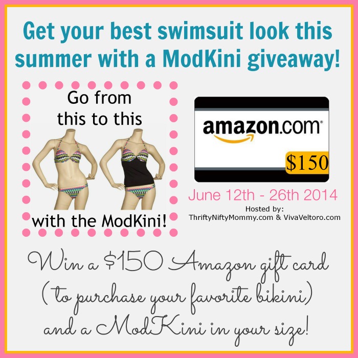 ModKini and $150 Amazon Gift Card Giveaway