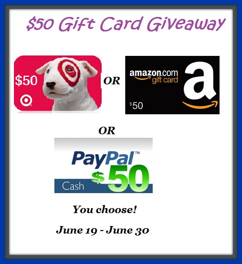 $50 Gift Card Giveaway: Winner's Choice!