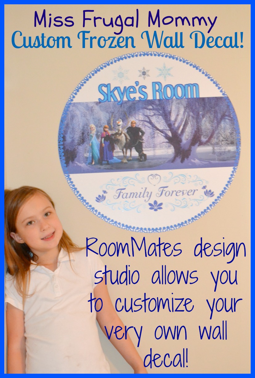RoomMates New Frozen Custom Wall Decals