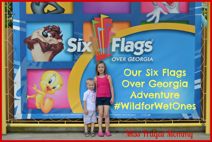 Our Six Flags Over Georgia Adventure #WildforWetOnes