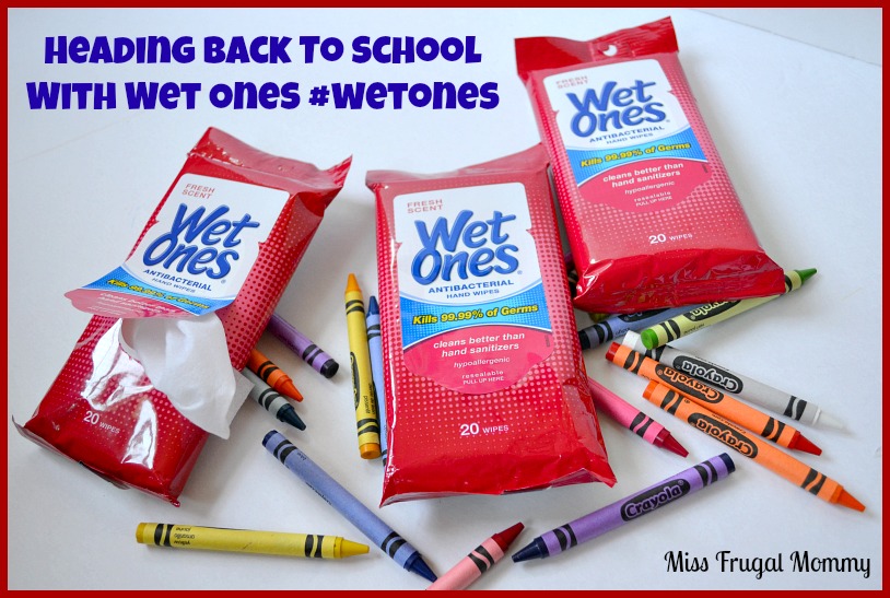 Heading Back To School With Wet Ones #wetones