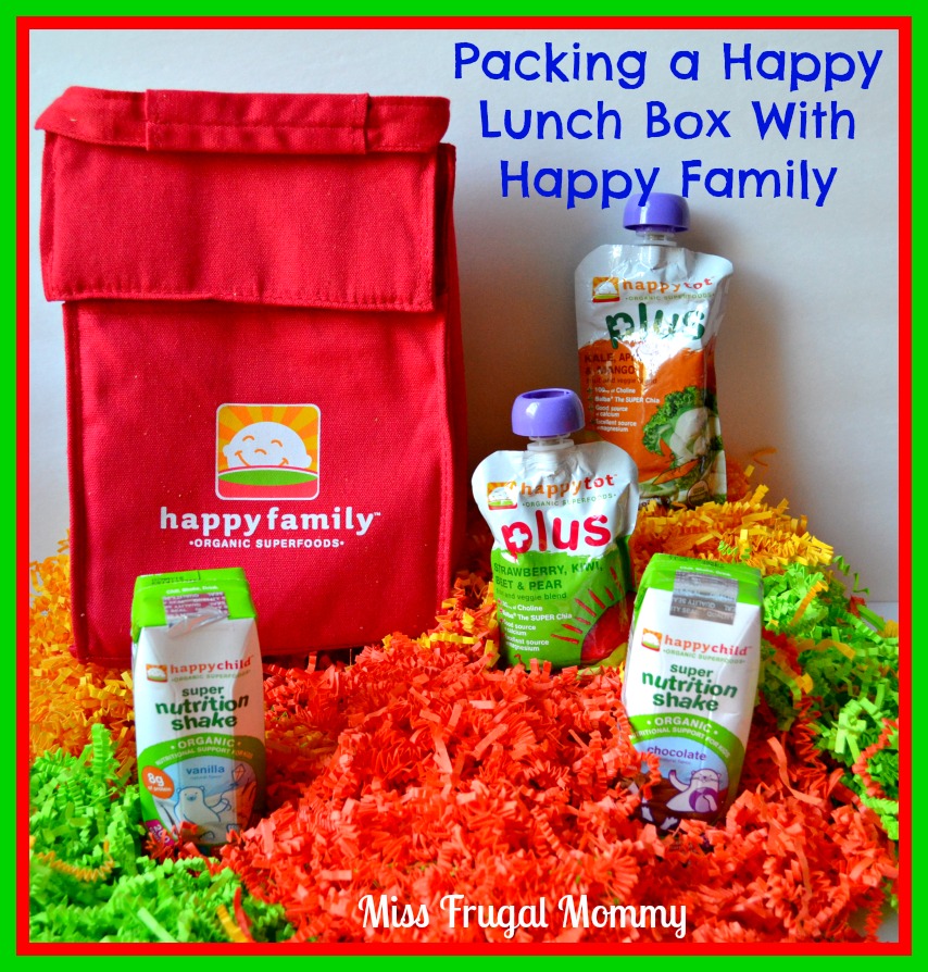 Packing a Happy Lunch Box With Happy Family