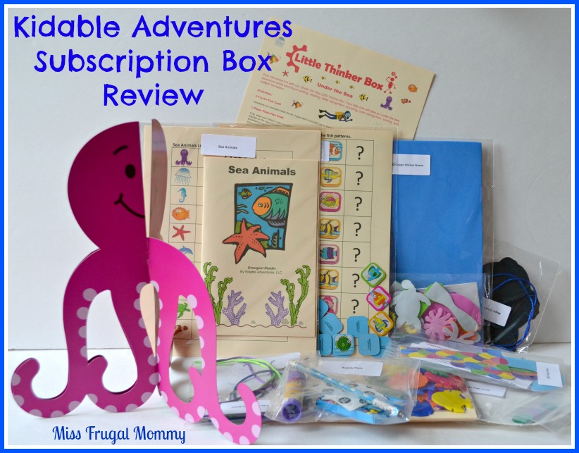 Kidable Adventures Subscription Box Review
