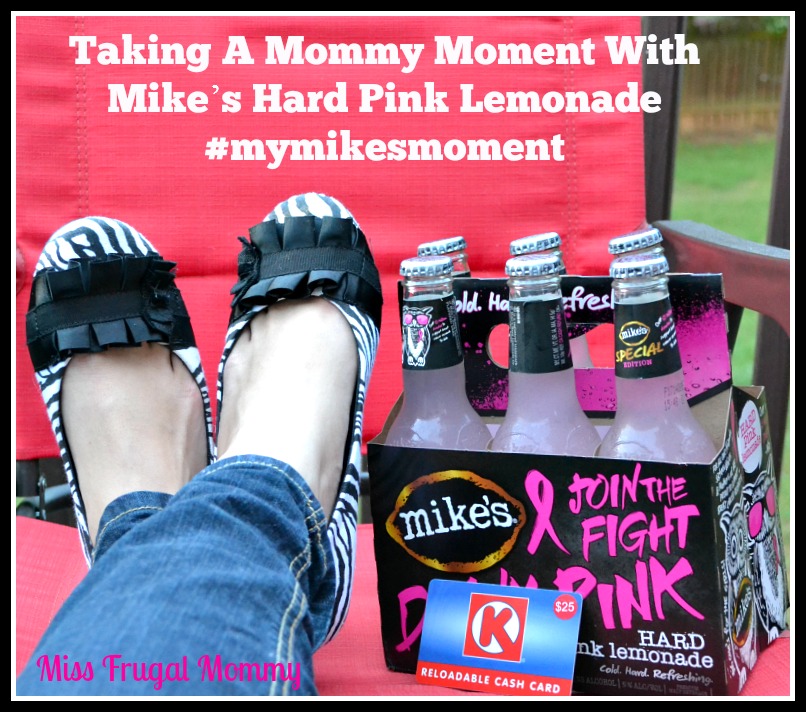 Taking A Mommy Moment With Mike’s Hard Pink Lemonade
