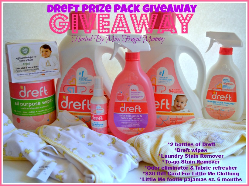 Dreft Prize Pack Giveaway