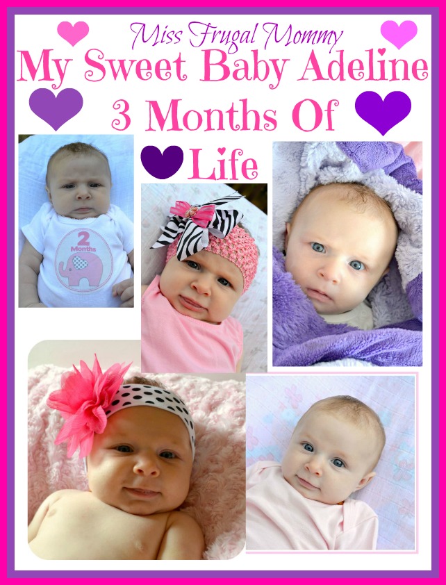 My Sweet Baby Adeline 3 Months Of Life