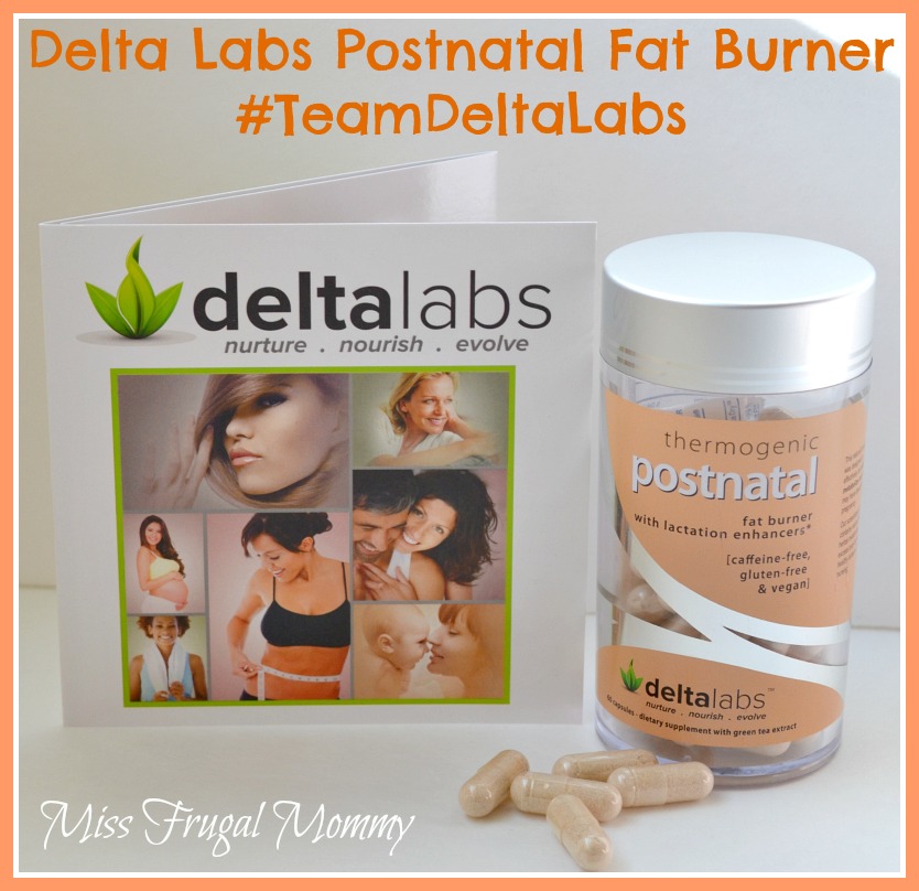 Delta Labs Postnatal Fat Burner #TeamDeltaLabs
