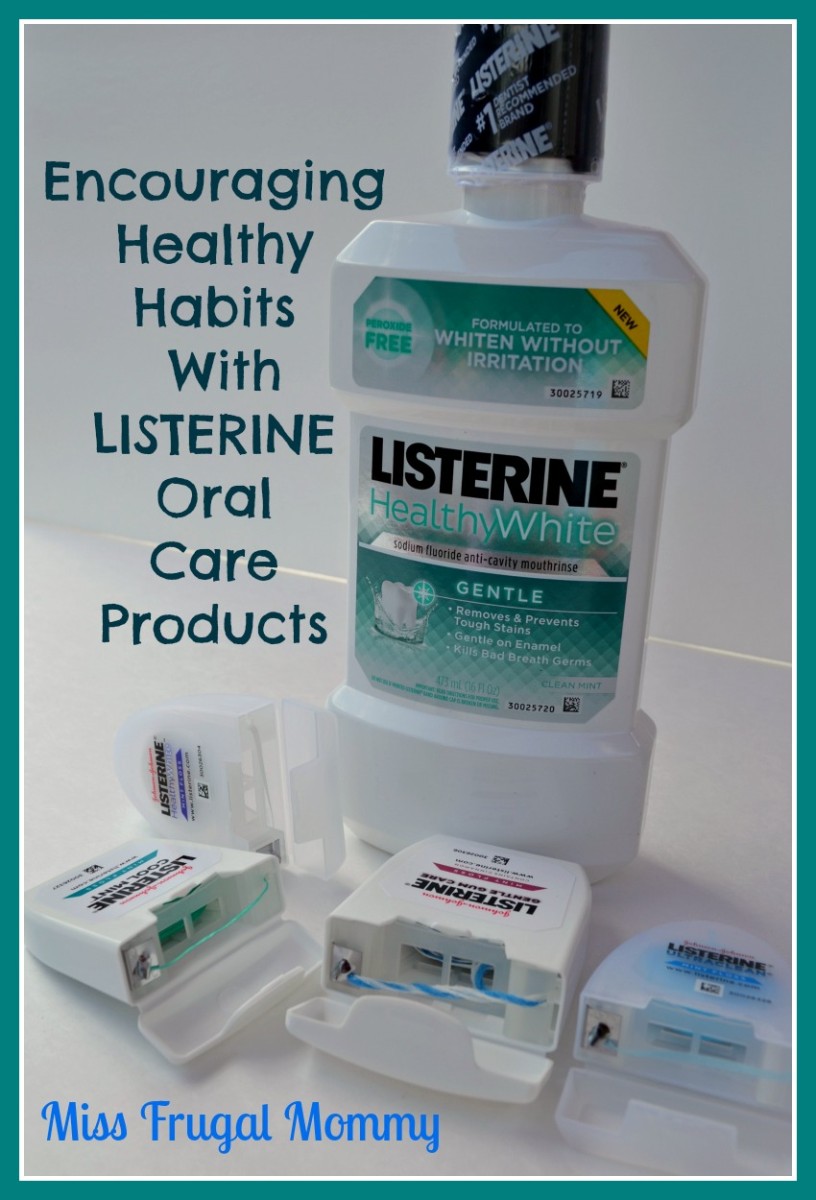Encouraging Healthy Habits With LISTERINE Oral Care Products #MC
