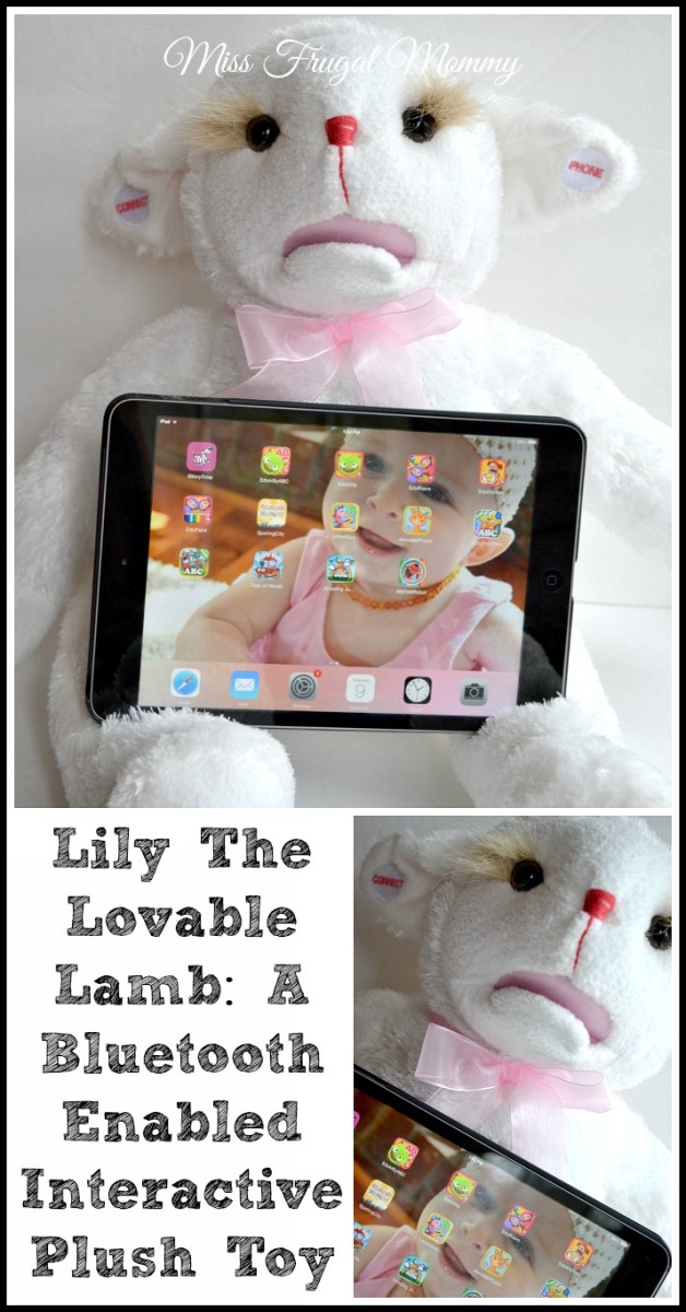 Lily The Lovable Lamb: A Bluetooth Enabled Interactive Plush Toy #BluebeePals 