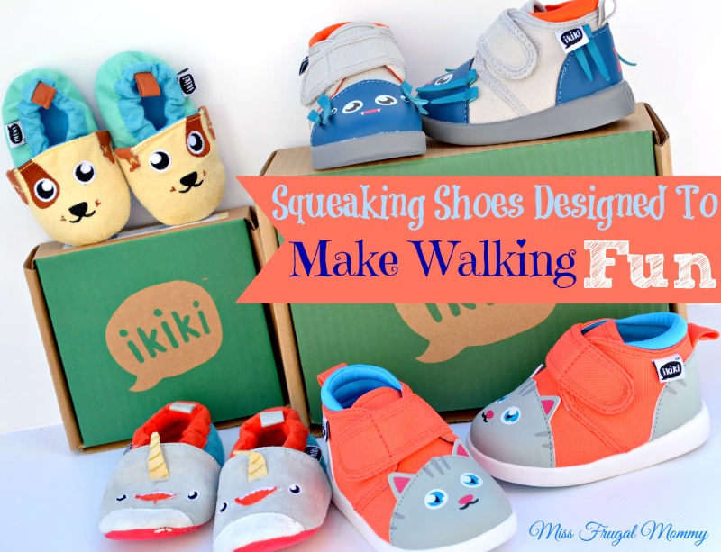 Squeaking Shoes Designed To Make Walking Fun