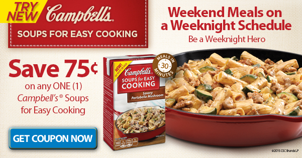 Create Real Homemade Meals With Campbell's® Soups for Easy Cooking