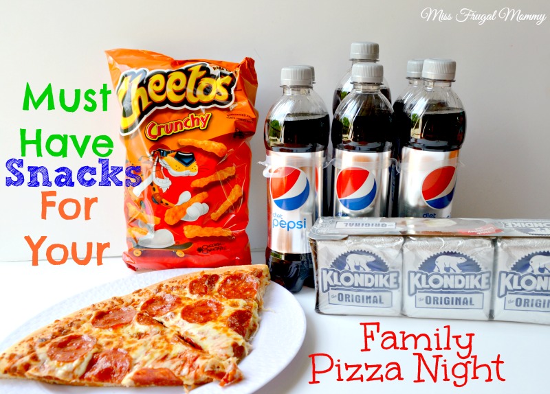 Must Have Snacks For Your Family Pizza Night