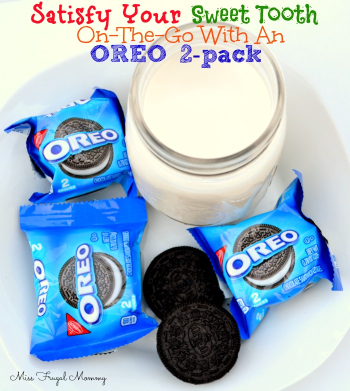 Satisfy Your Sweet Tooth On-The-Go With An OREO 2-pack