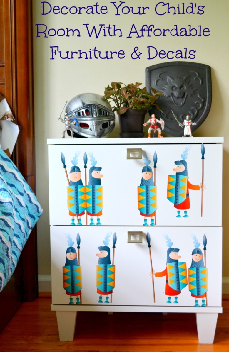 Decorate Your Child’s Room With Affordable Furniture & Decals