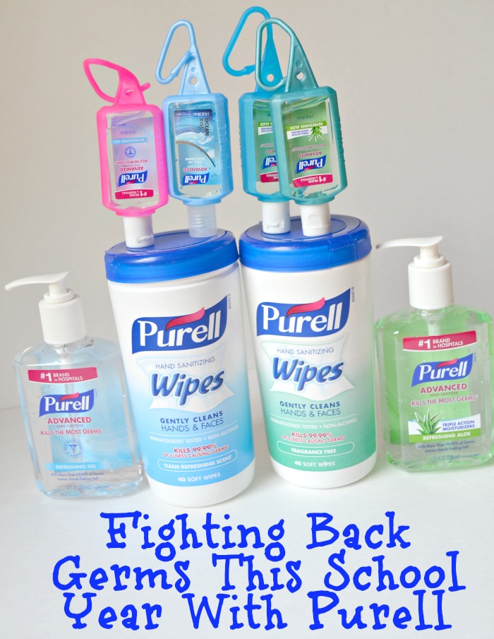 Fighting Back Germs This School Year With Purell