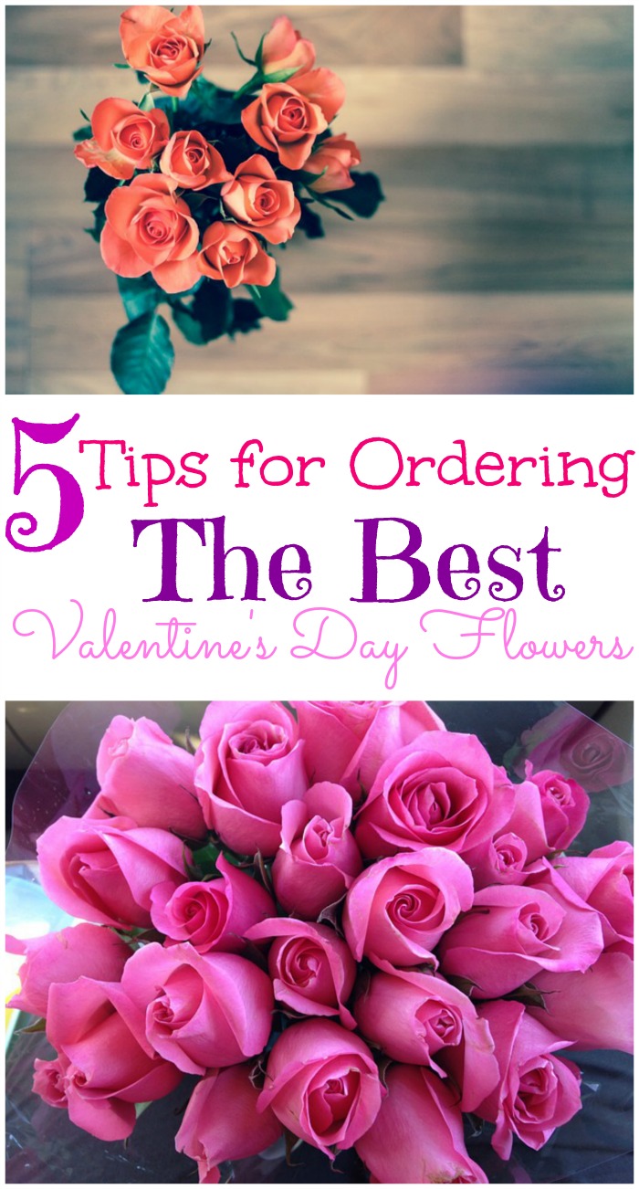 5 Tips for Ordering the Best Valentine's Day Flowers
