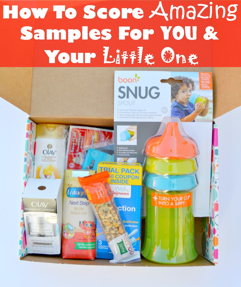 How To Score Amazing Samples For You & Your Little One