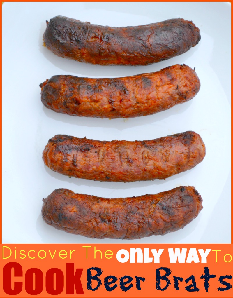 Discover The Only Way to Cook Beer Brats