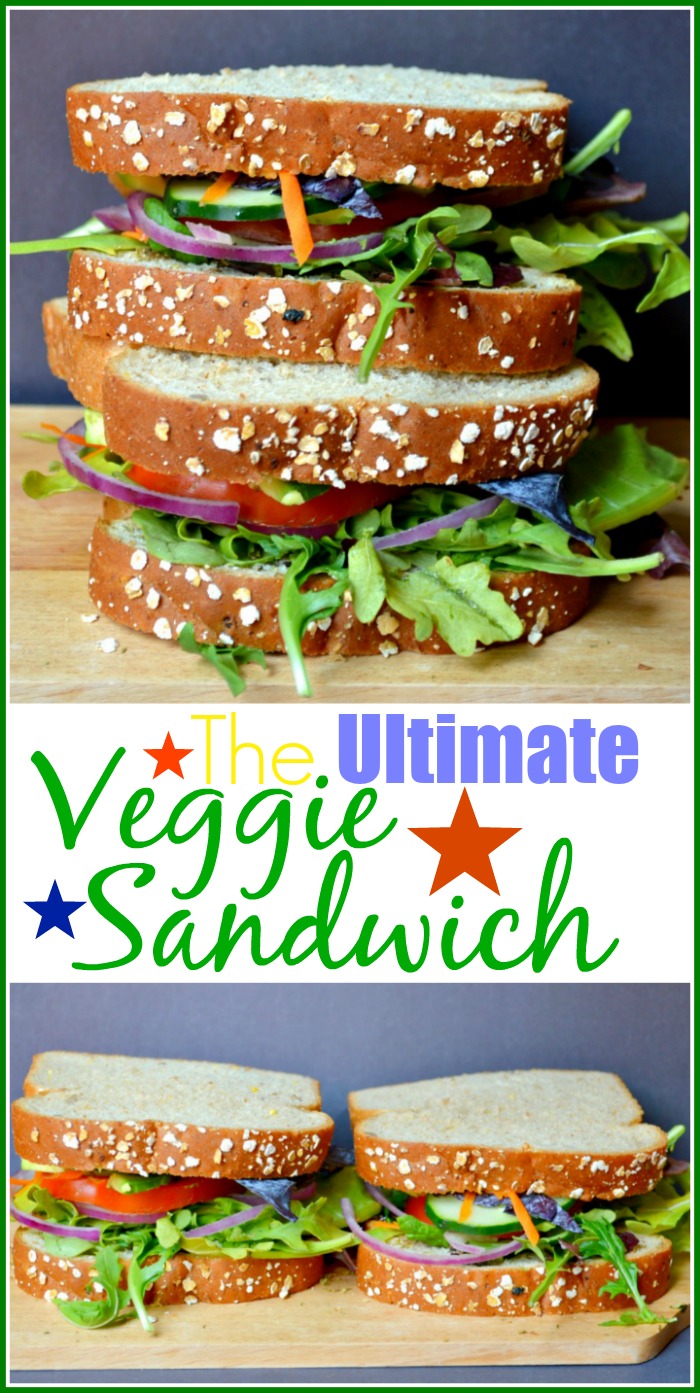 The Ultimate Veggie Sandwich
