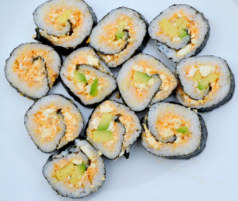 Spicy Tofu Rolls: Vegan Sushi Recipe