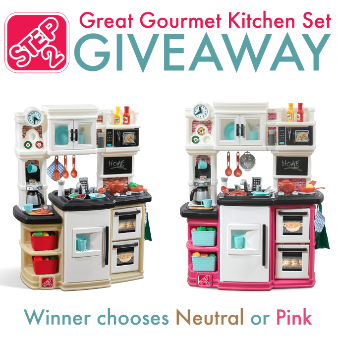 Step2 Great Gourmet Kitchen Set Giveaway