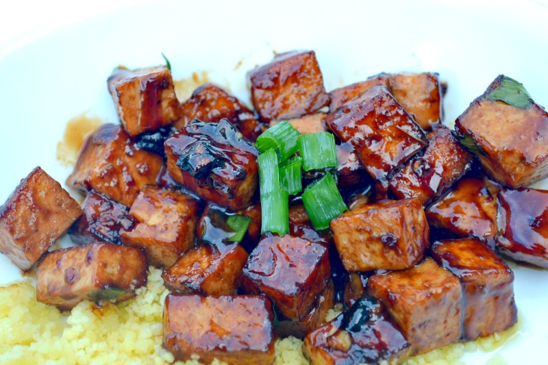 Delicious & Vegan Asian Garlic Tofu