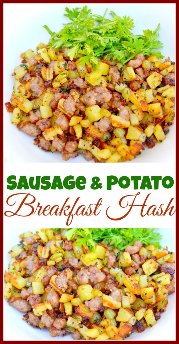 Sausage and Potato Breakfast Hash Miss Frugal Mommy