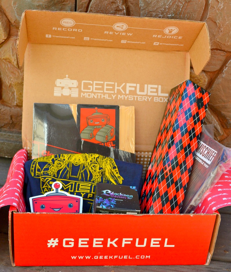 A Monthly Mystery Box Of Geeky Goodness!