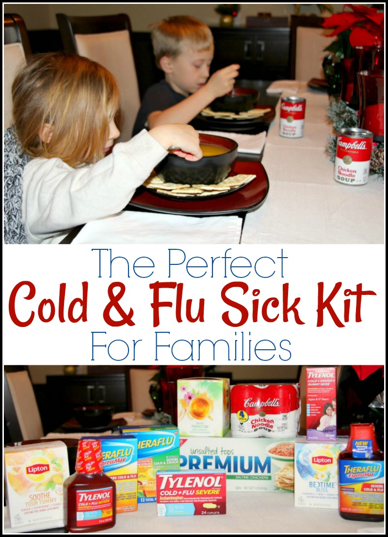 The Perfect Cold & Flu Sick Kit For Families 