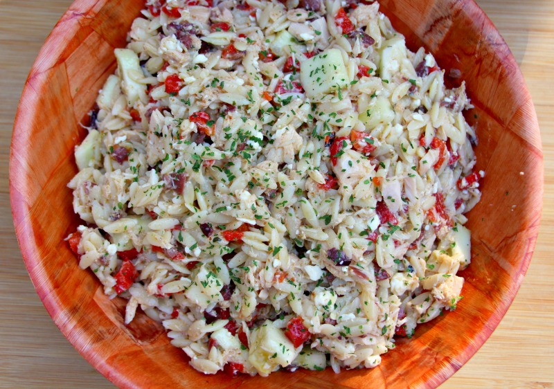 Mediterranean Tuna Orzo Salad
