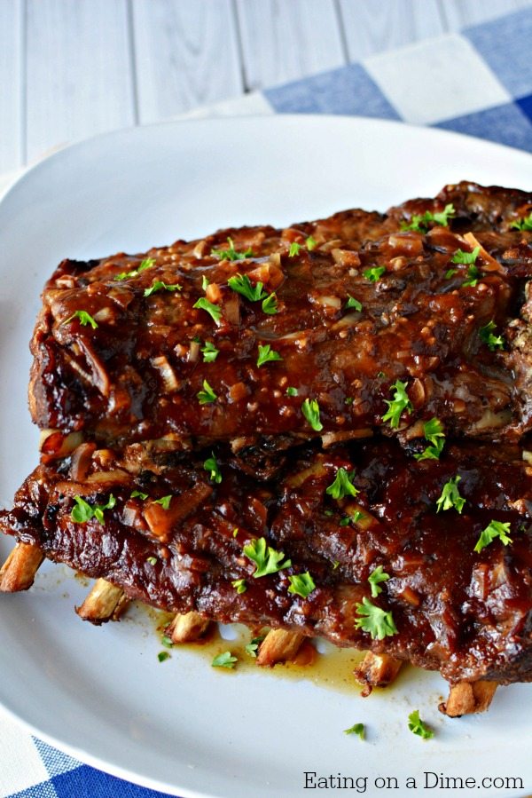 Slow Cooker BBQ Ribs