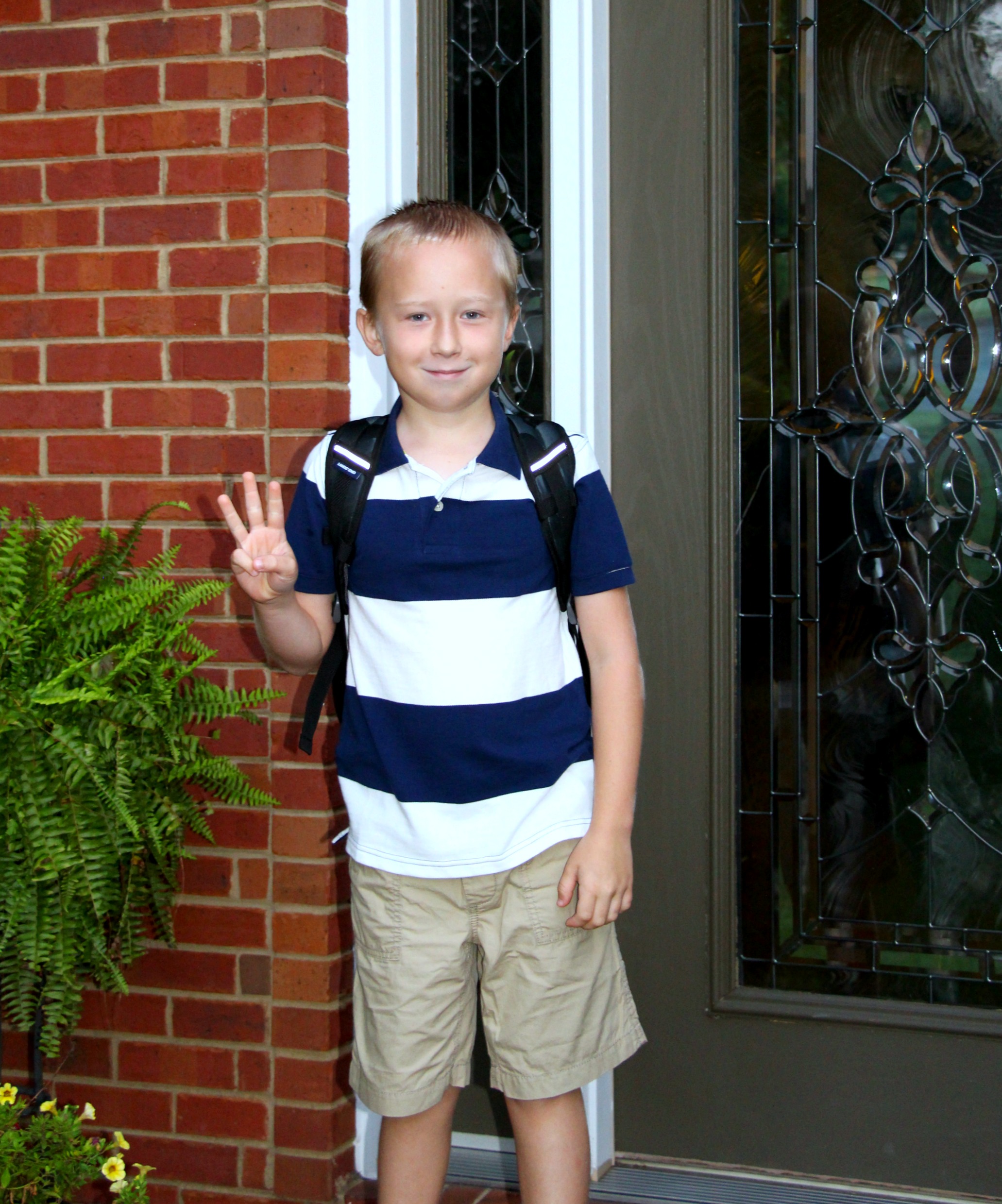 First Day Of School For My Third & Eighth Grader