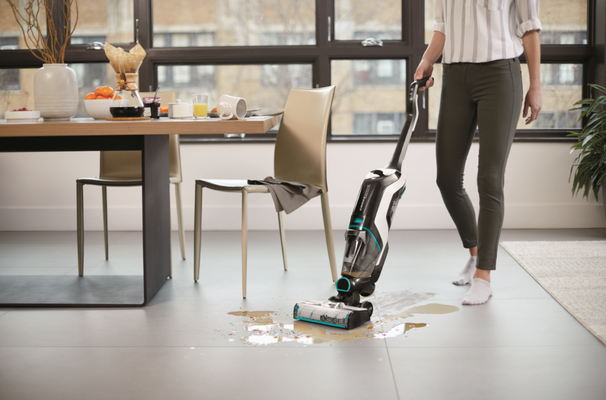 The New BISSELL CrossWave Cordless Max Vacuums & Washes Your Floors At The SAME Time