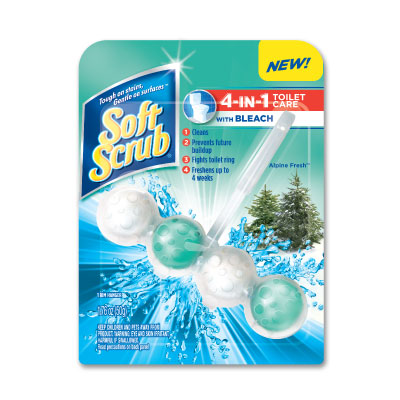 Soft Scrub 4-in-1 Toilet Care Review & Giveaway