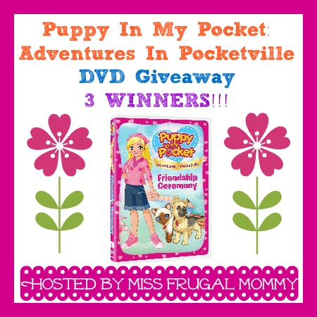 Puppy In My Pocket: Adventures In Pocketville: Review & Giveaway (3 Winners)