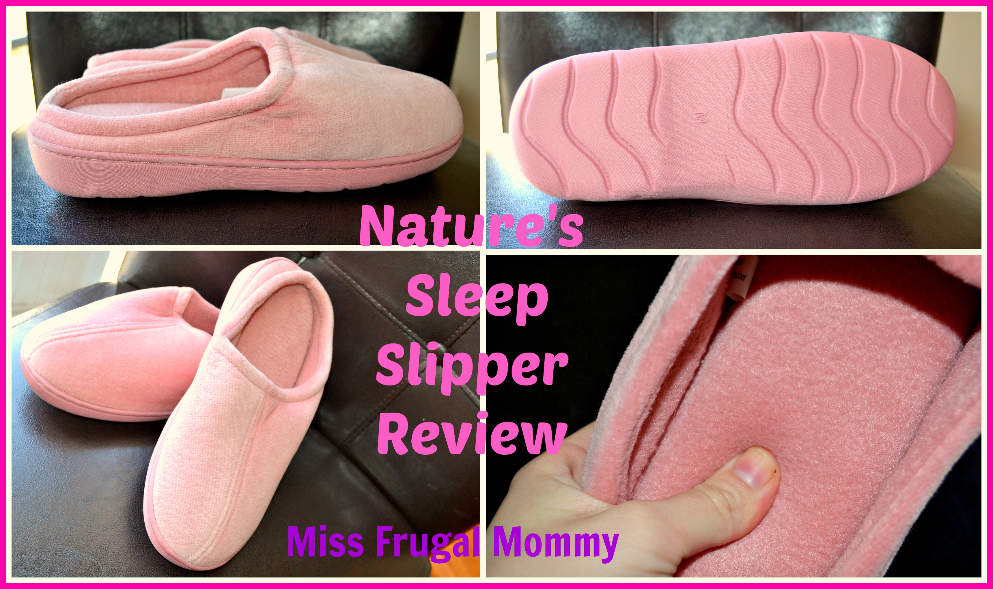 Nature's Sleep Memory Foam Slipper Review