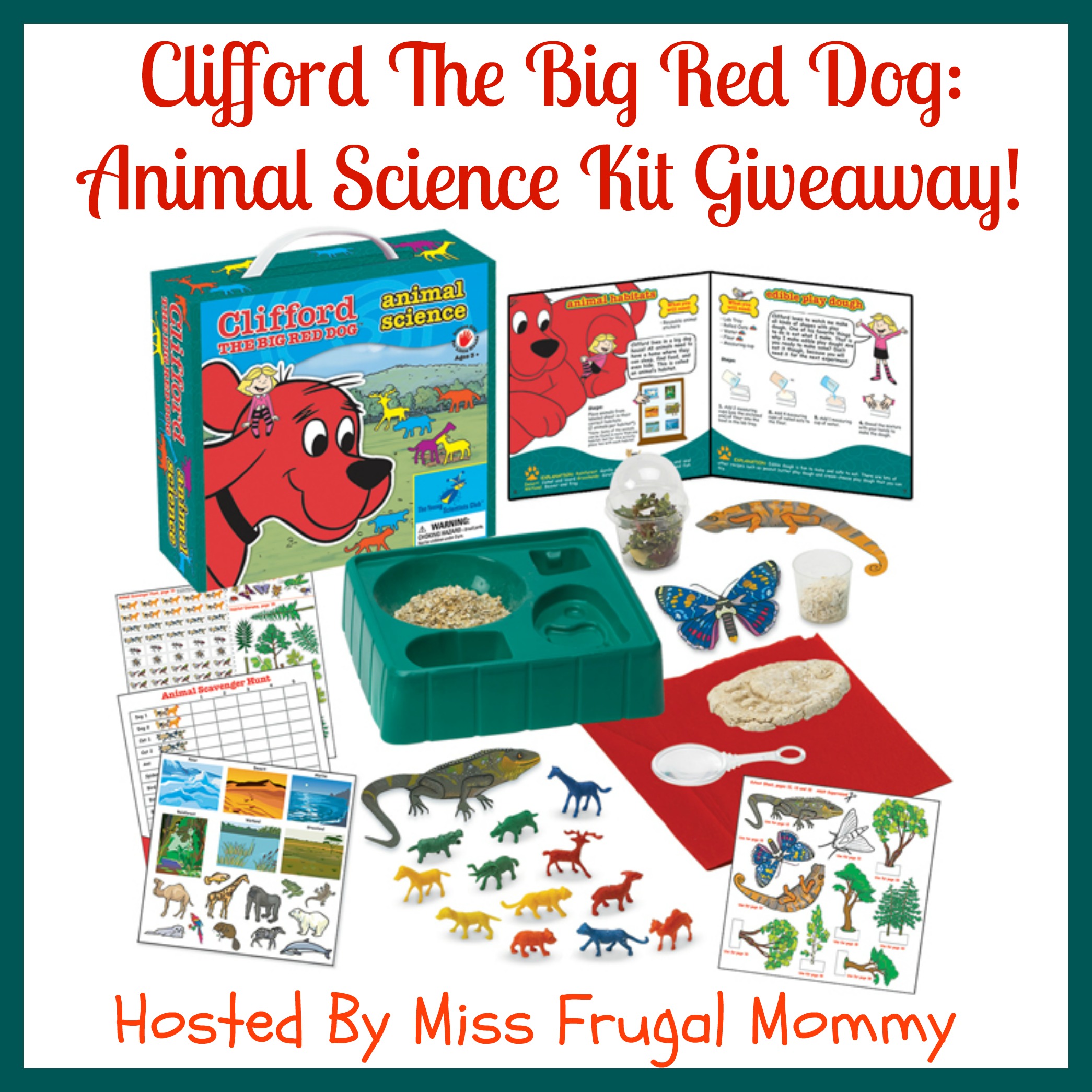 Clifford Animal Science Kit Giveaway