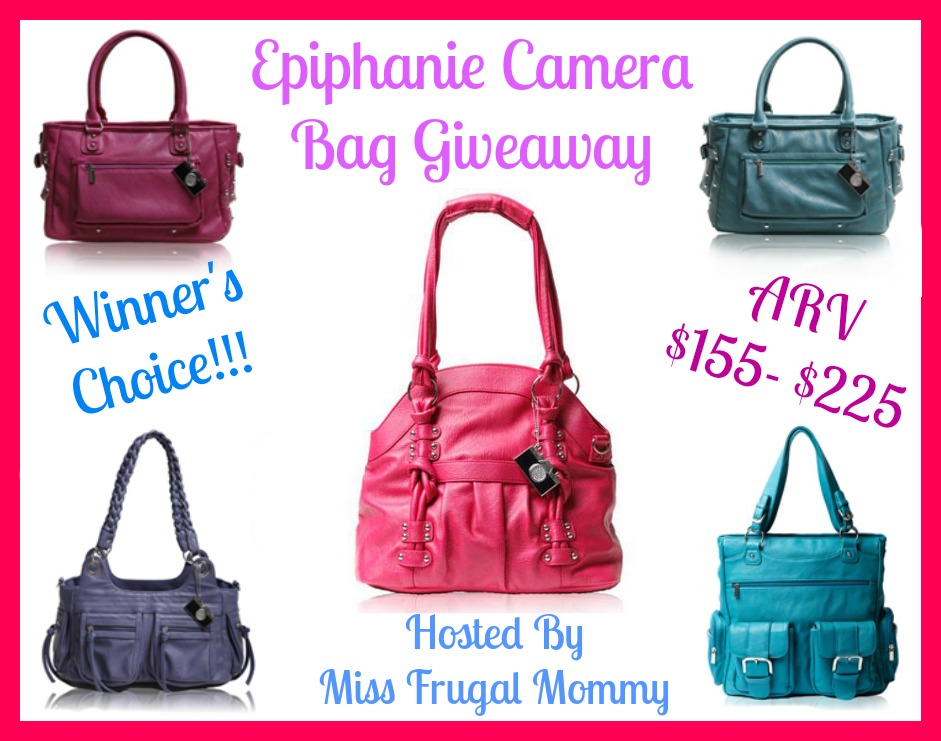 Epiphanie Camera Bag Giveway (Winner's Choice)