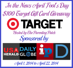 In the News April Fool's Day $100 Target Gift Card Giveaway‏
