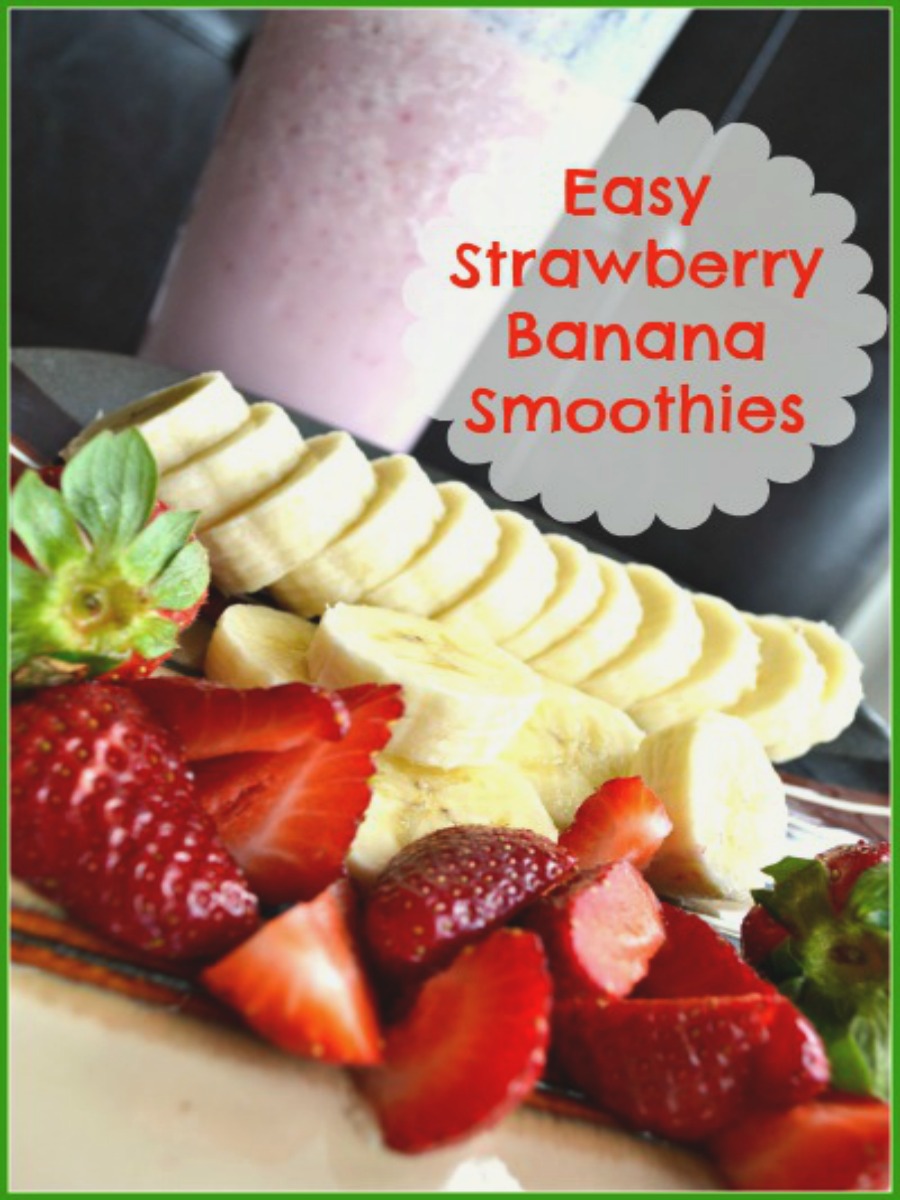 Easy Strawberry Banana Smoothies Even the Kids Will Love