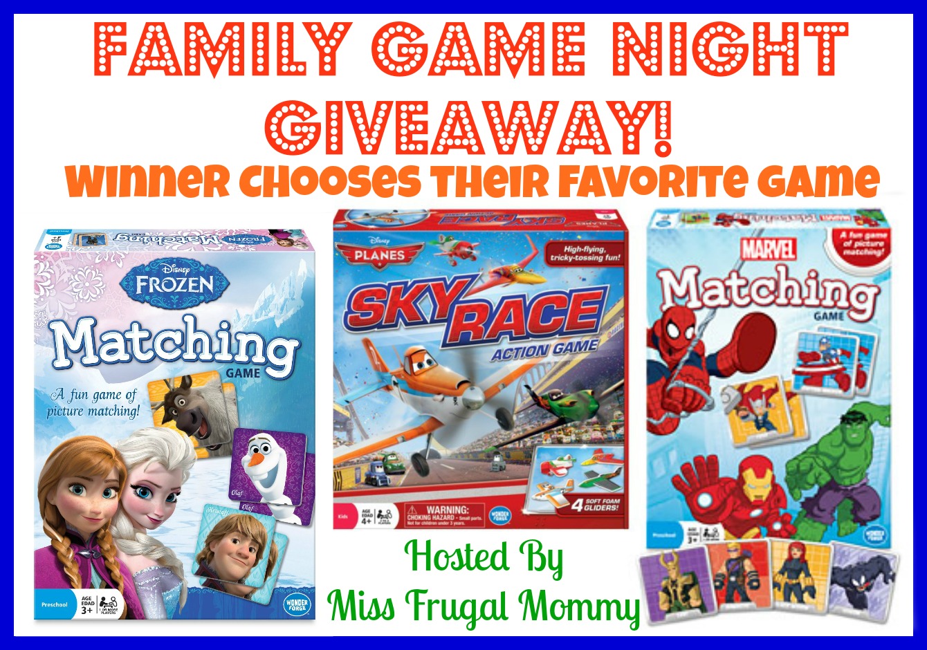 Family Game Night Giveaway: Winner's Choice